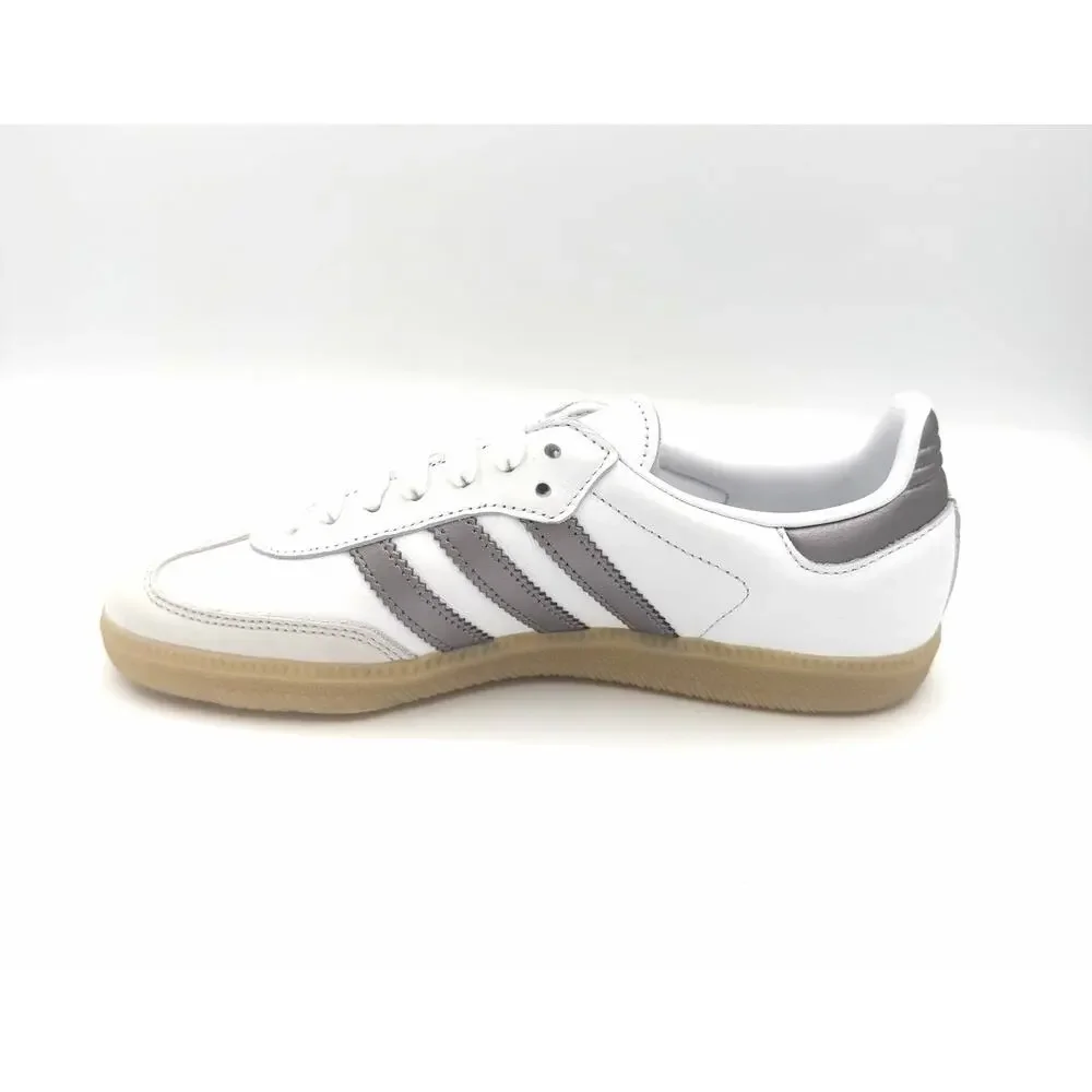 adidas Samba OG Women’s White/Gray Low Top Lace-Up Sneakers Women’s 7 KK2504